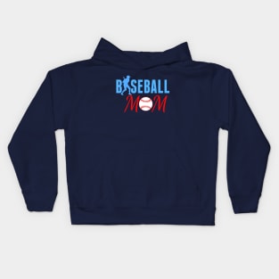 Baseball Mom Kids Hoodie